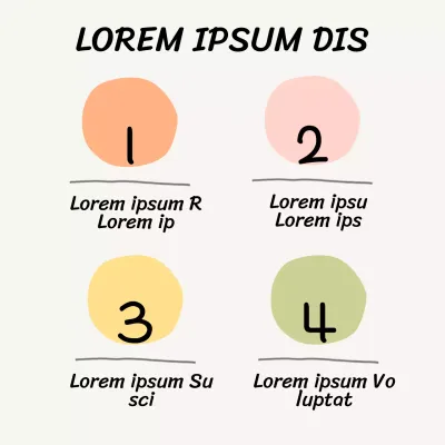 Beige simple Mantenere la concentrazione: 4 passi Materiale di classe