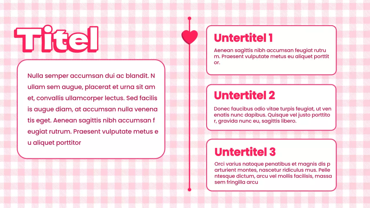 Pink Trendy Coquette Lecture Material