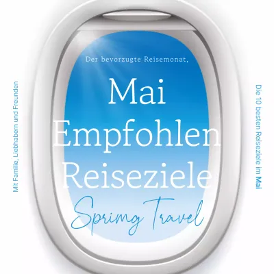 Werbung für besondere Ziele in Weiß und Hellblau