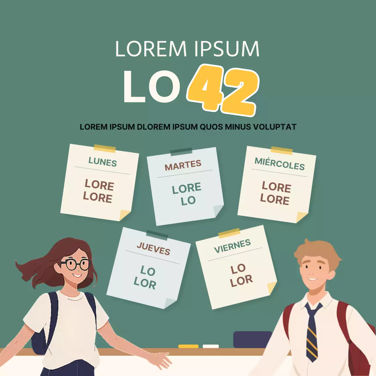 Promueve el concurso de escritura amarillo y verde Ama a tus amigos