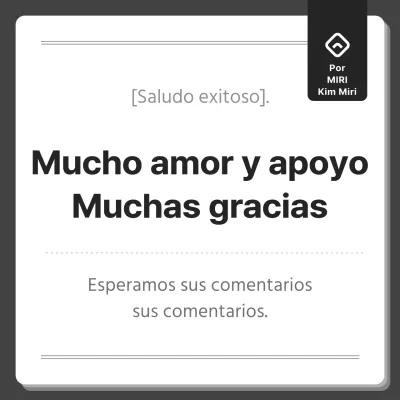 Un sencillo post de felicitación para perdedores en blanco y negro