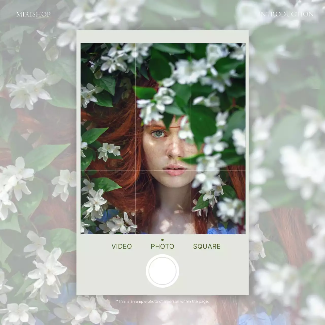 Promote green, modern social media branding