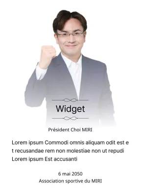 Une plaque commandée d'aspect élégant avec des embellissements et des photos