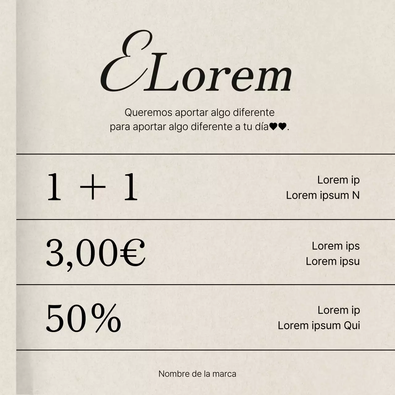 Anunciamos los precios del marketing en redes sociales de moda en rosa y marfil