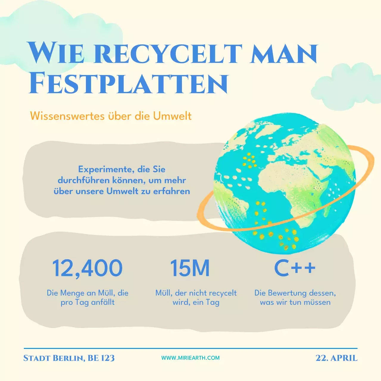 Elfenbein und Minze's bezaubernder Leitfaden zum Earth Day Recycling