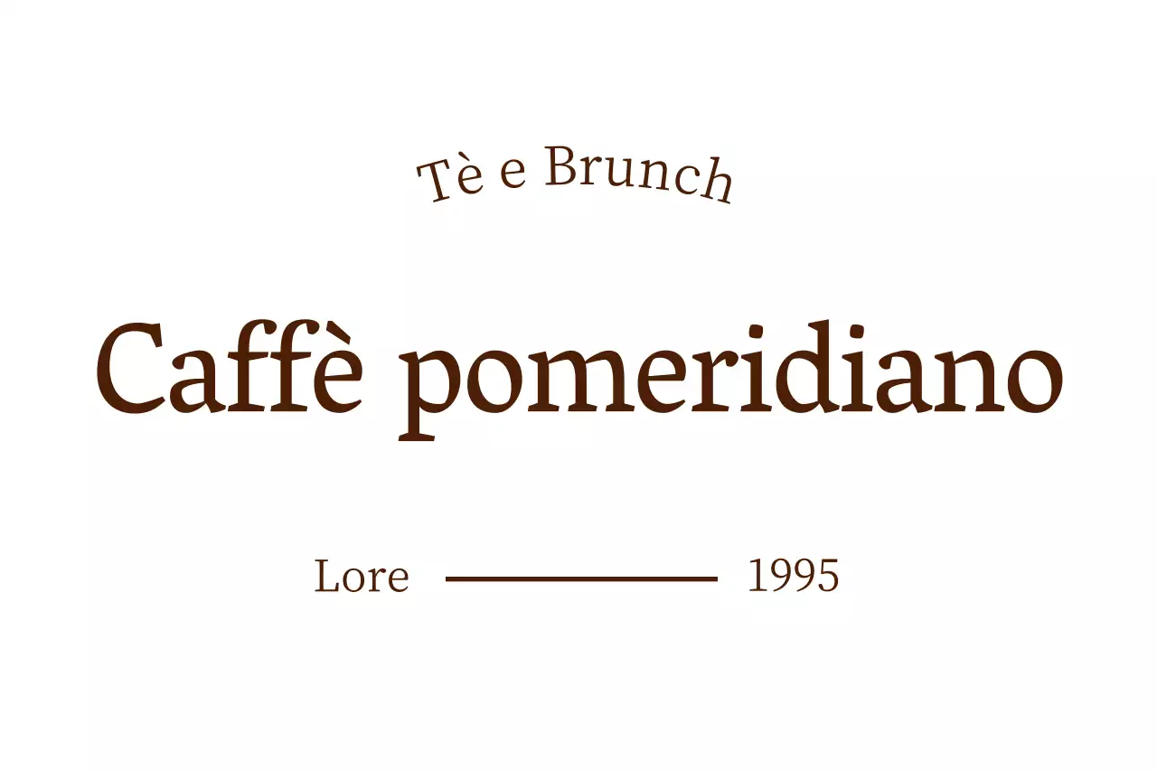 Una caffetteria per il brunch dal sapore sentimentale