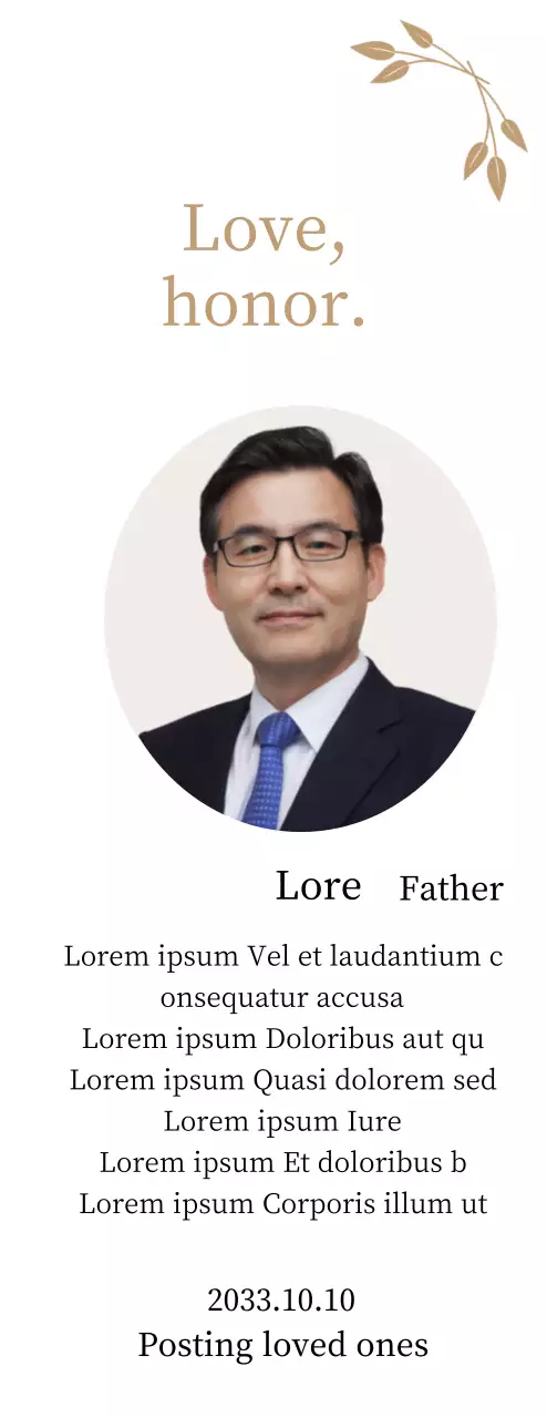 Ucapan terima kasih Hari Ibu yang statis dan berkelas dengan kelopak bunga emas dan foto