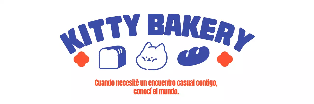 Diseña una simpática bolsa de la compra para panadería con un simpático personaje gatuno