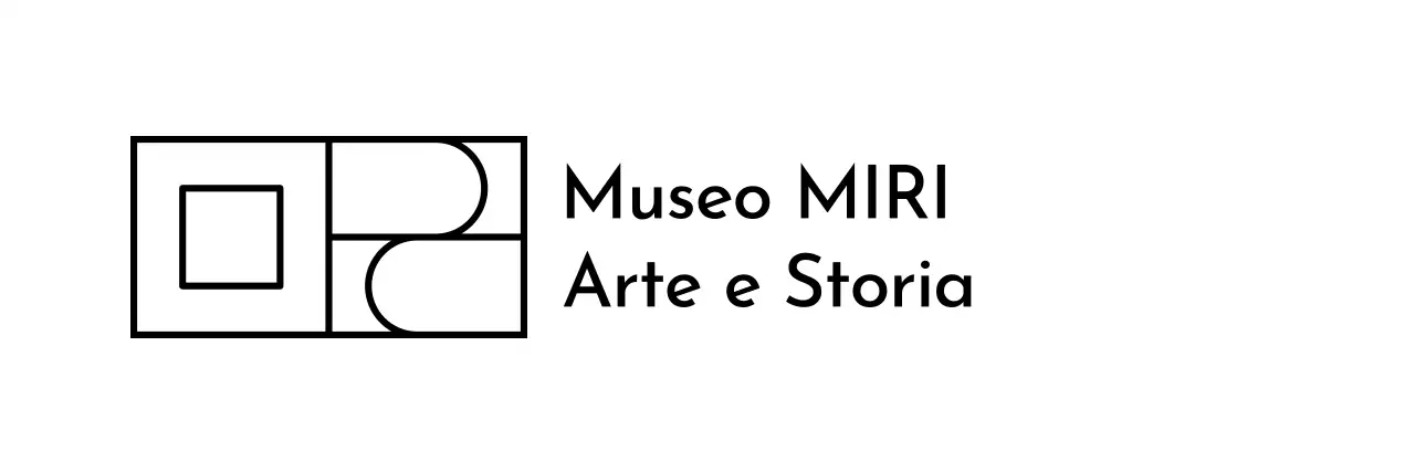 Galleria d'arte con forme geometriche per un tocco artistico