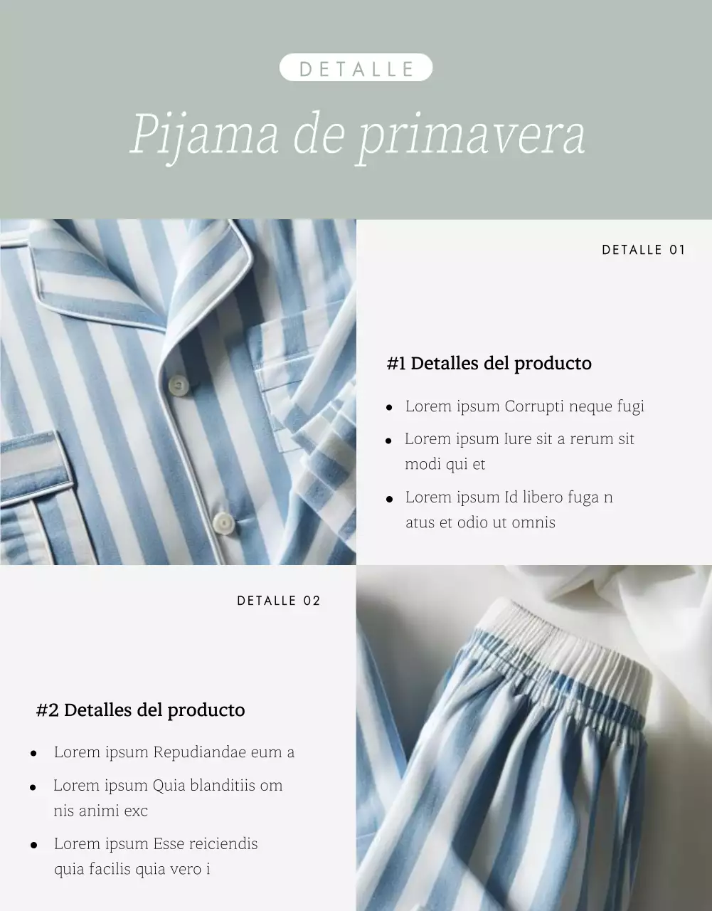 Explicación del sencillo pijama infantil de Yondu