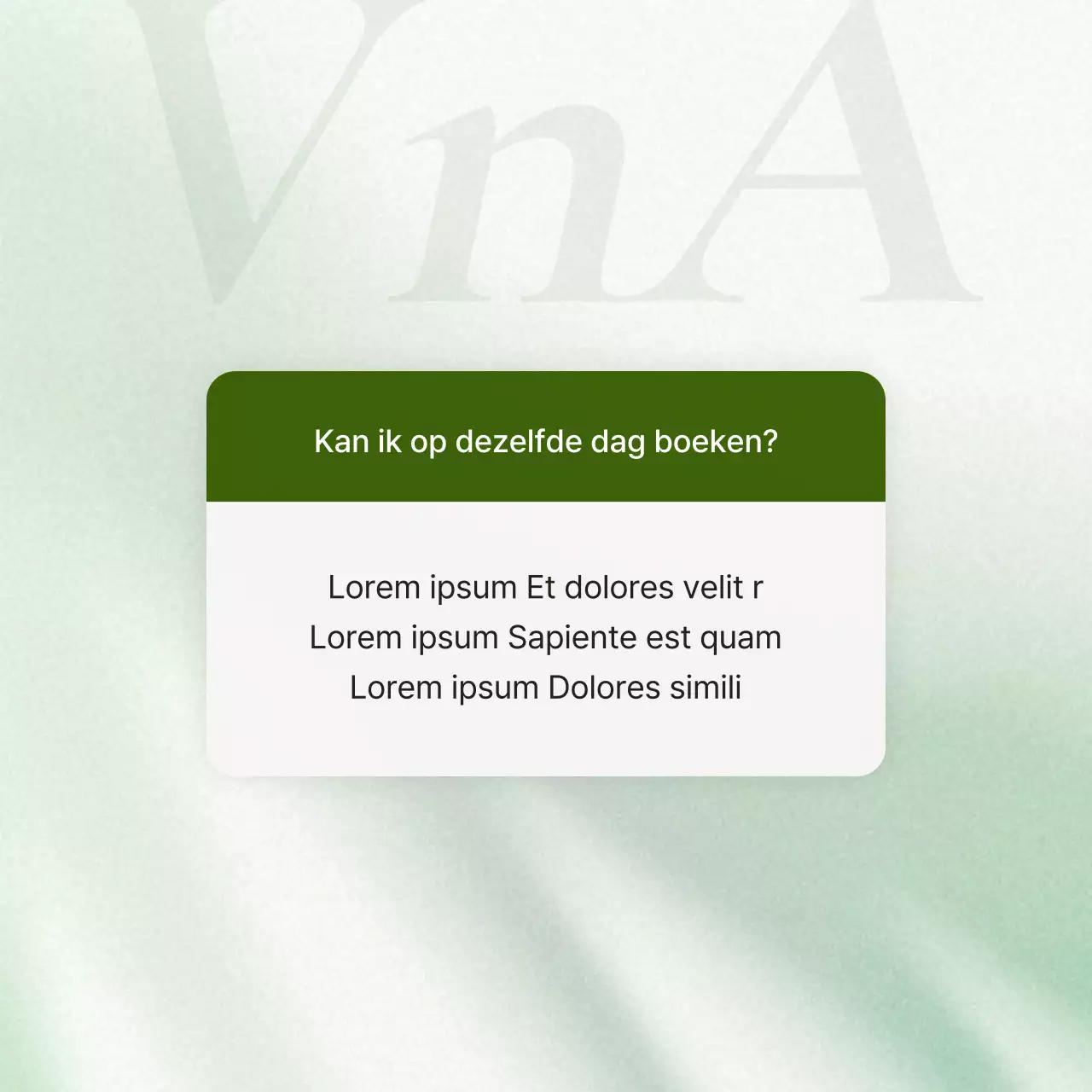 Promoot een groene, moderne sociale-mediamarketing V&A