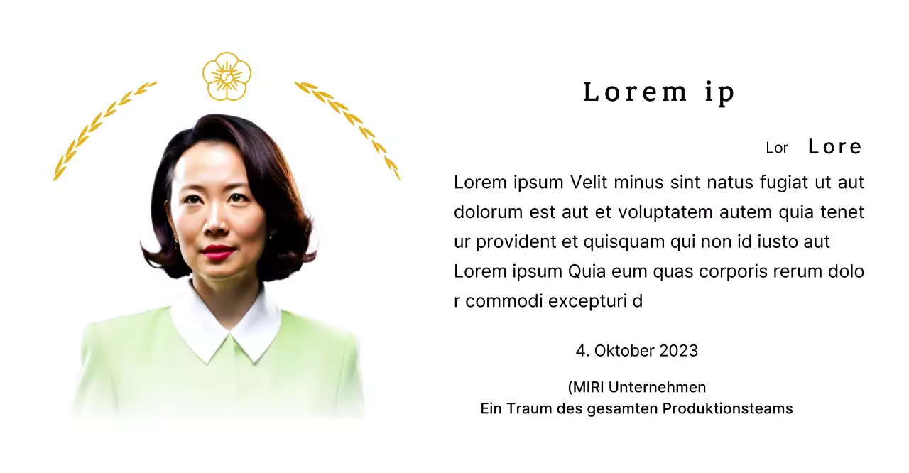 Eine stilvolle Ehrentafel für den Ruhestand mit goldenen Lorbeerkränzen und einem Hakenkreuz.