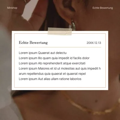 Förderung von Social-Media-Marketing-Beiträgen in Rosa und Elfenbein