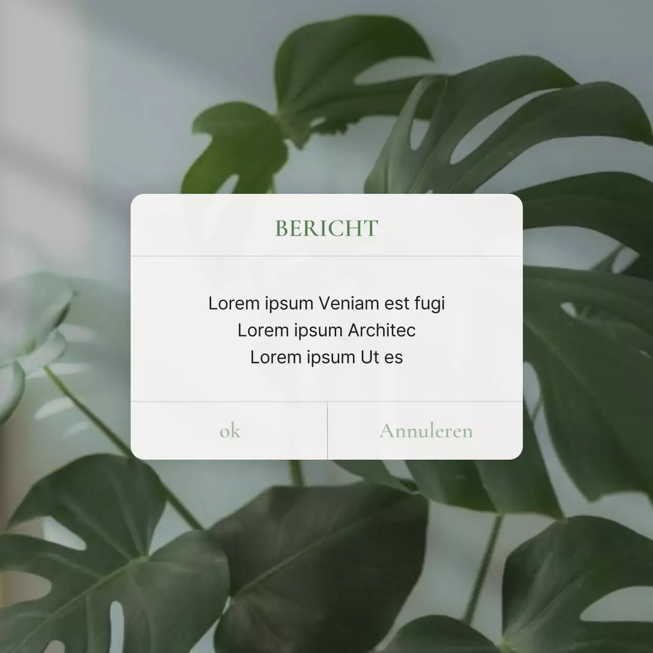 Groene, moderne social-mediamarketingfeedaankondigingen