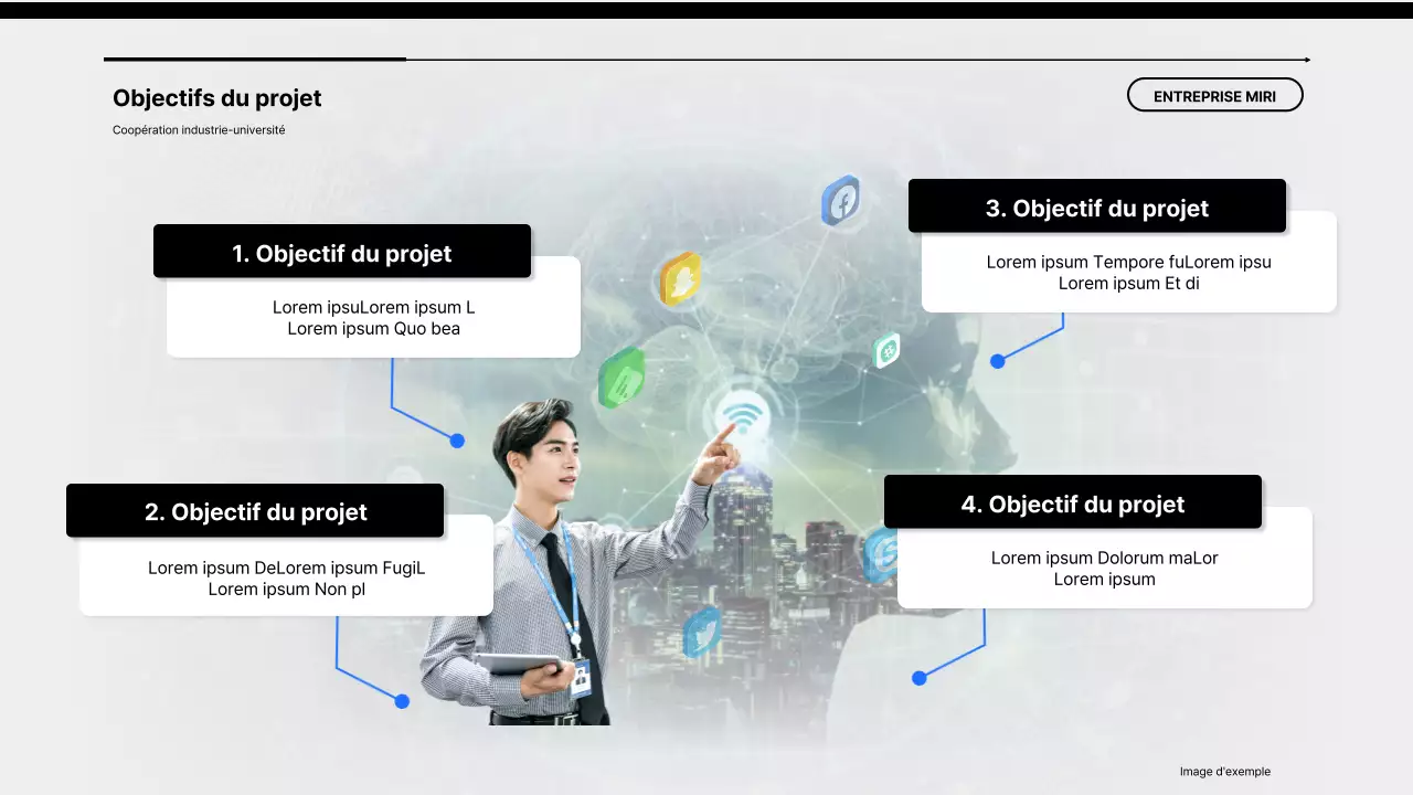 Une simple proposition de partenariat bleu-noir entre l'université et l'industrie