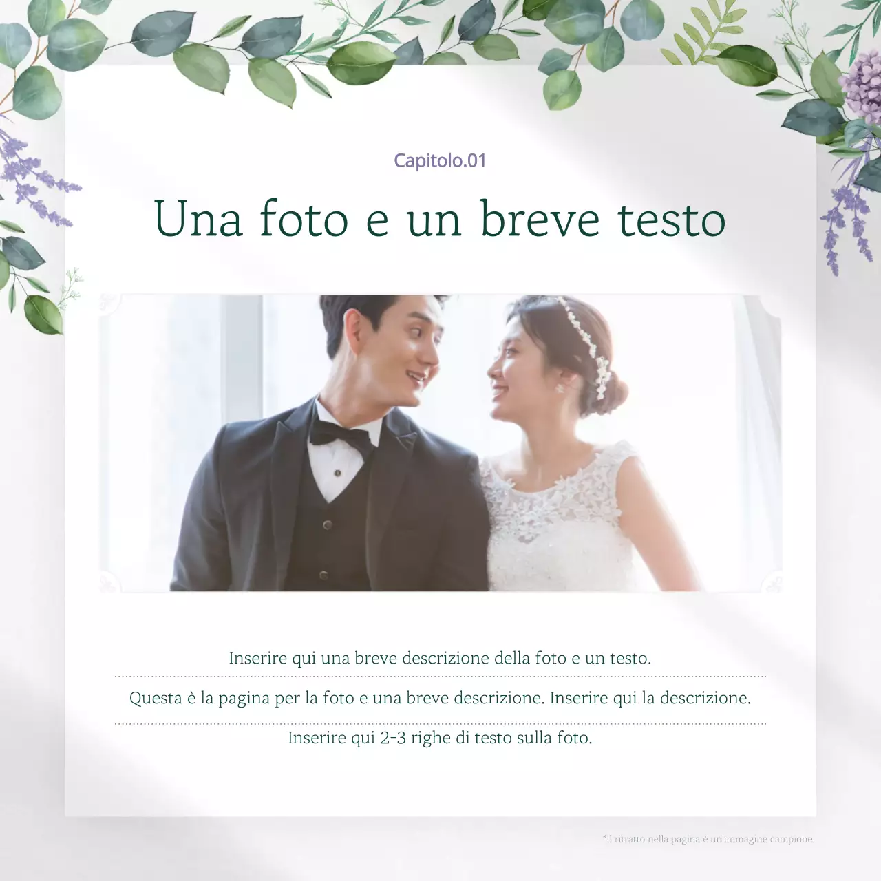 Promuovere un moderno marketing del marchio in verde e bianco