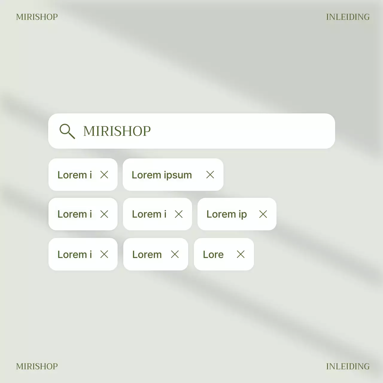 Groene, moderne social media branding marketing promoten