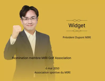 Une plaque commandée d'aspect élégant avec des embellissements et une photo sur fond dégradé