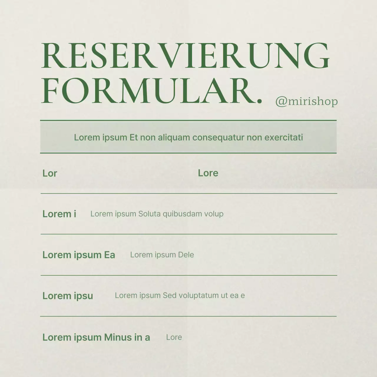 Fördern Sie einen grünen, modernen Social Media Marketing Feed