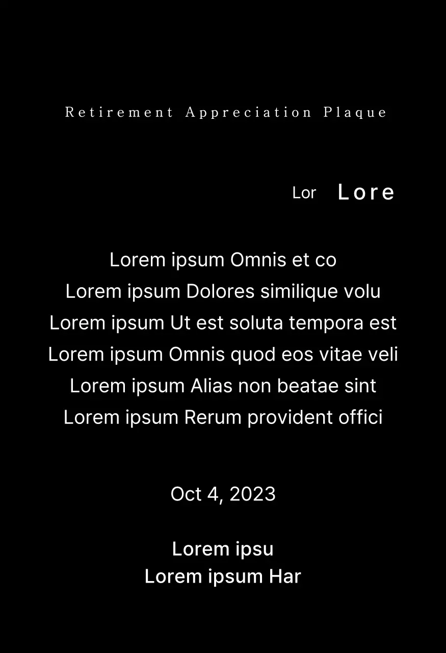 Desain pensiun dengan ilustrasi burung phoenix yang penuh warna dan foto melingkar.