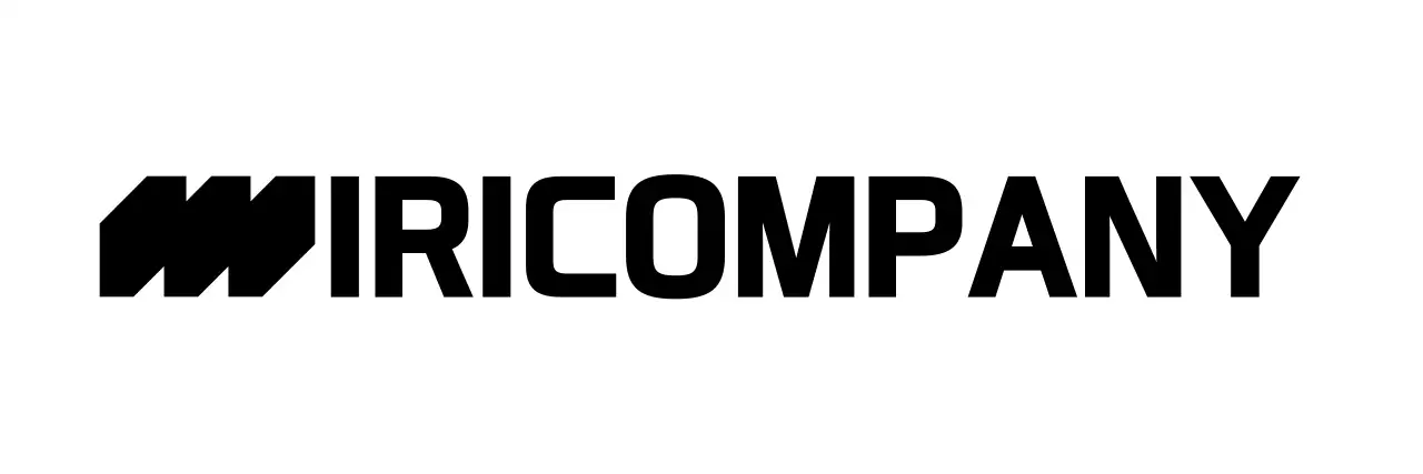 Un logo d'entreprise coloré utilisant plusieurs couleurs