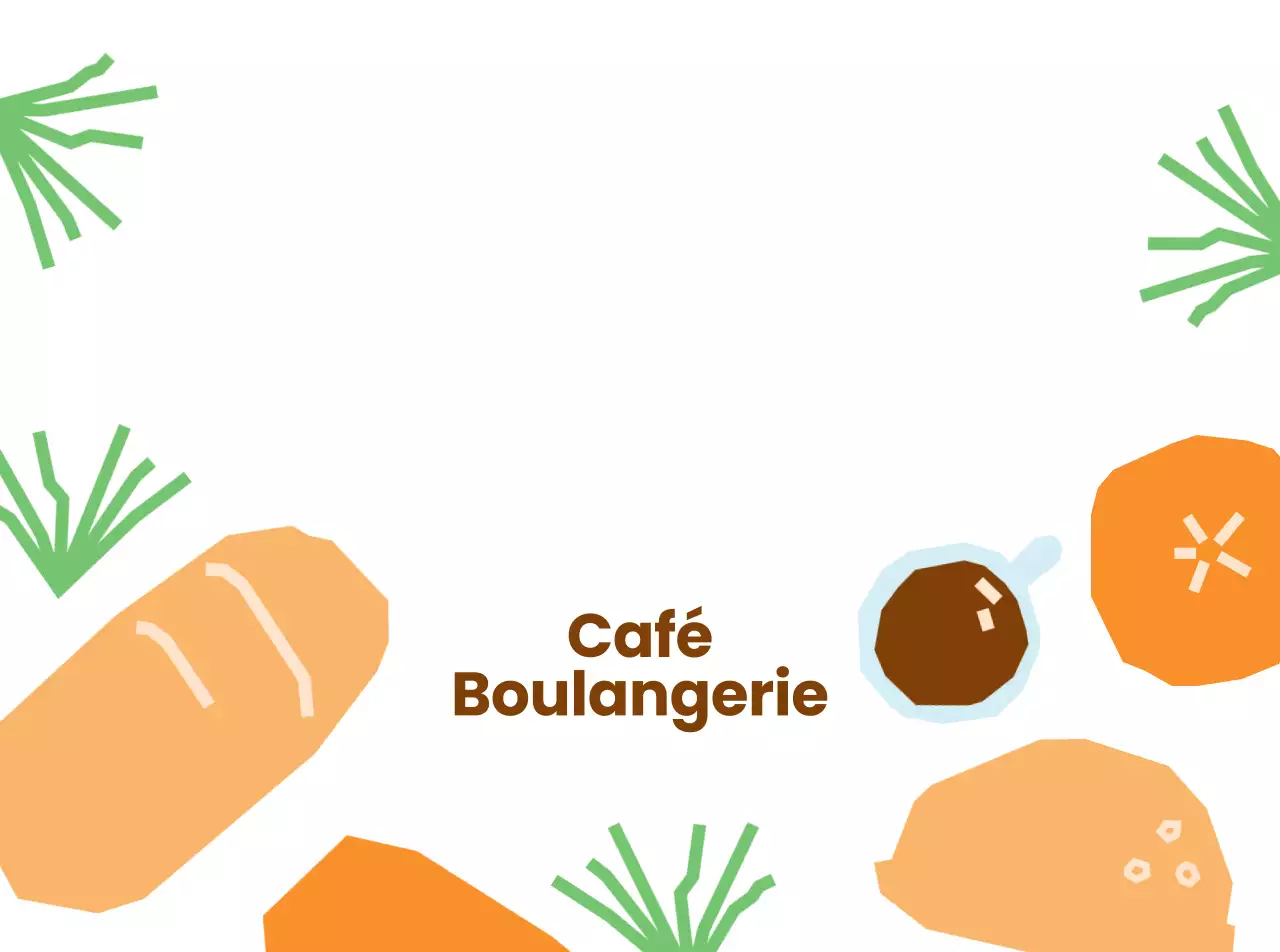 Cafés avec du pain délicieux