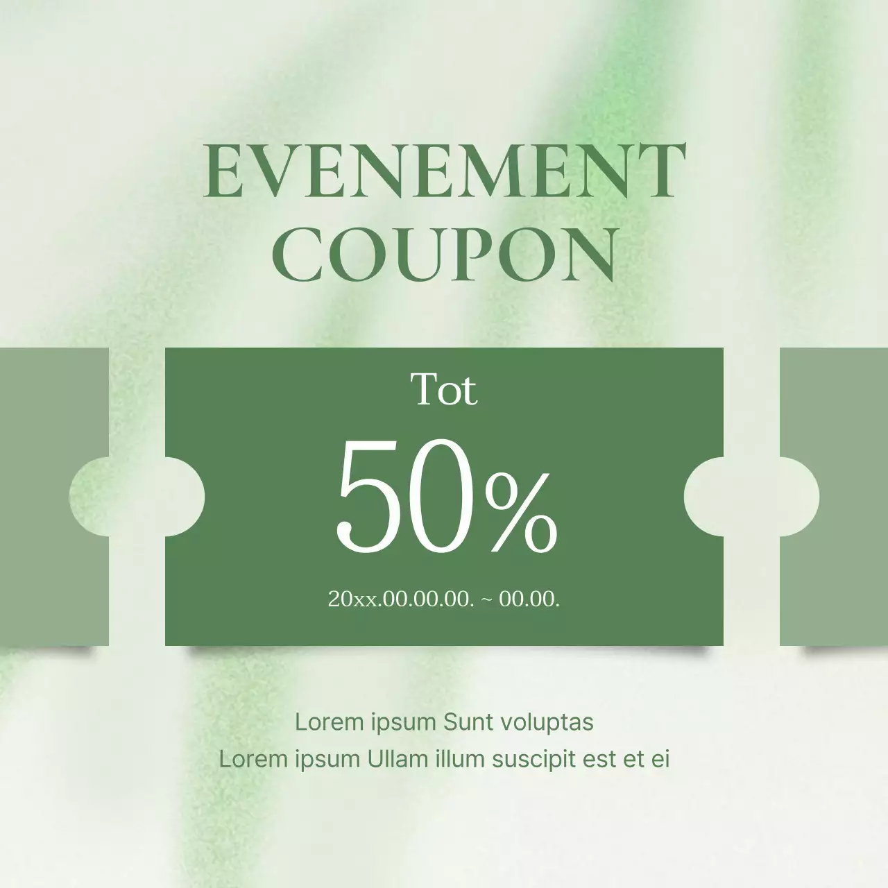 Promoot een groene, moderne feed voor sociale-mediamarketing