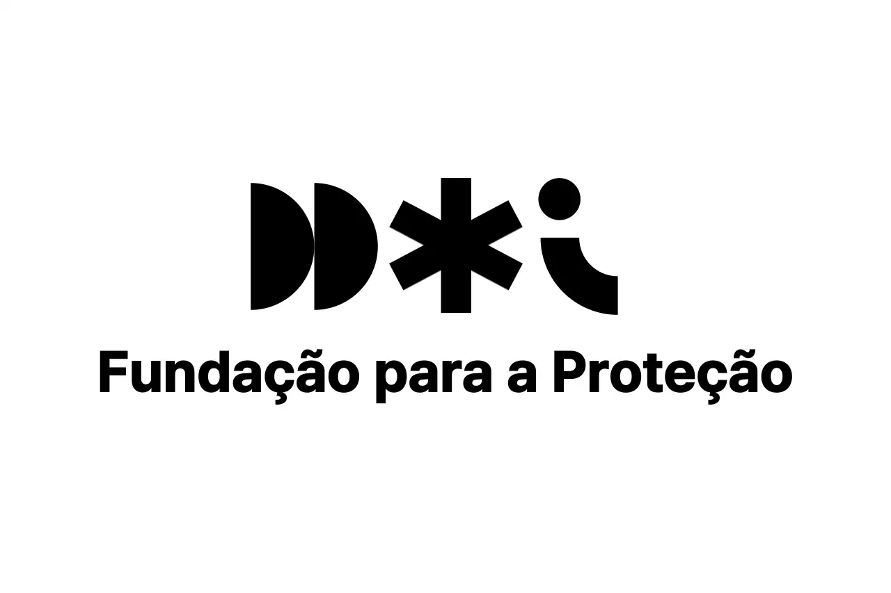 Logótipos institucionais geométricos com uma variedade de formas