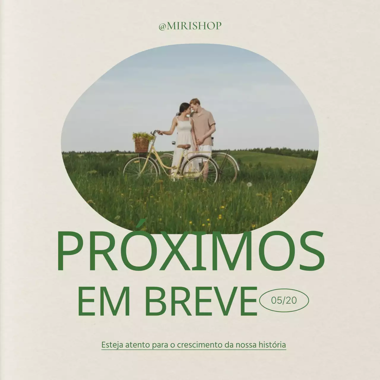 Anúncios de feeds de marketing nas redes sociais ecológicos e modernos