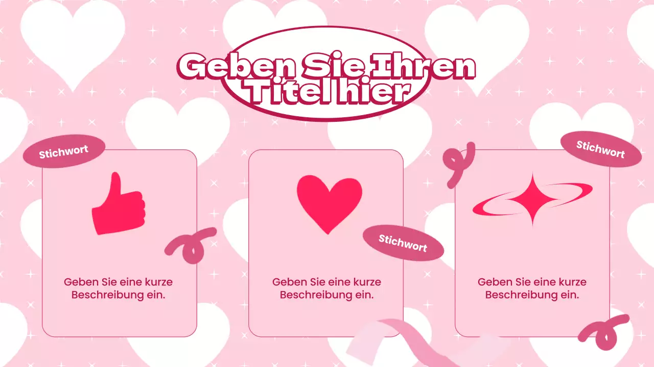 Pink Trendy Coquette Lecture Material