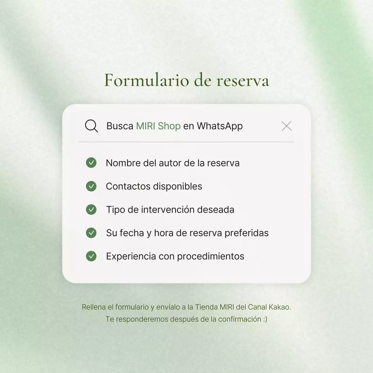 Promueva un moderno y ecológico formulario de reserva de marketing en redes sociales