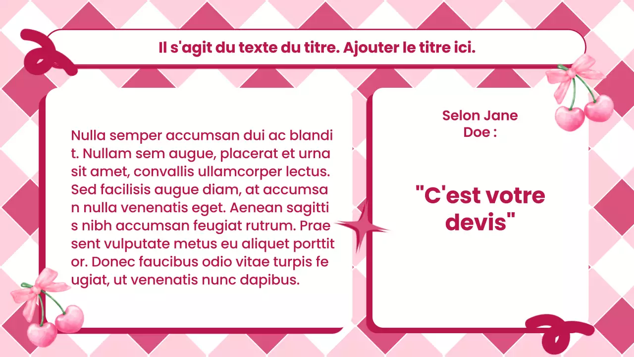 Pink Trendy Coquette Lecture Material