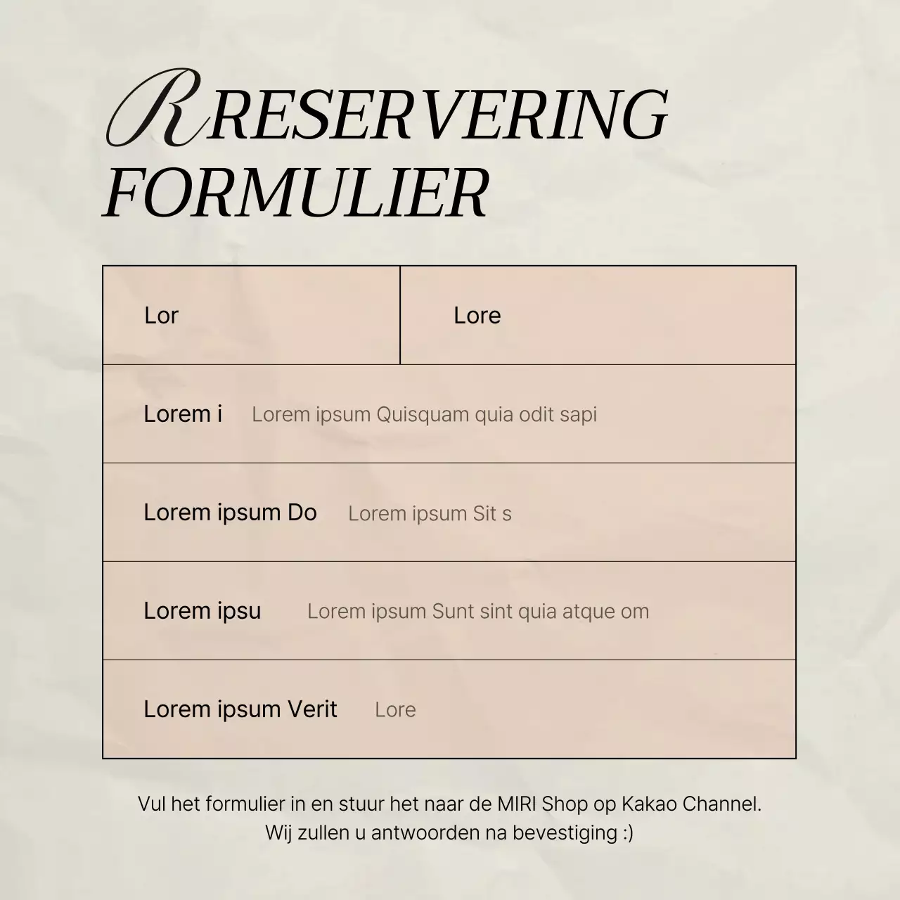 Aankondiging van een trendy social media marketing boeking in roze en ivoor