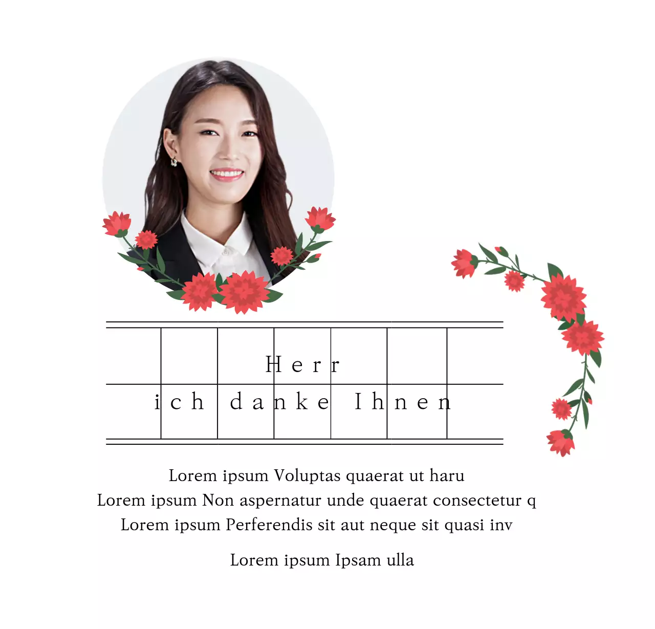 Eine sentimentale Interpretation des Teacher's Day mit handgeschriebenem Papier und Nelken