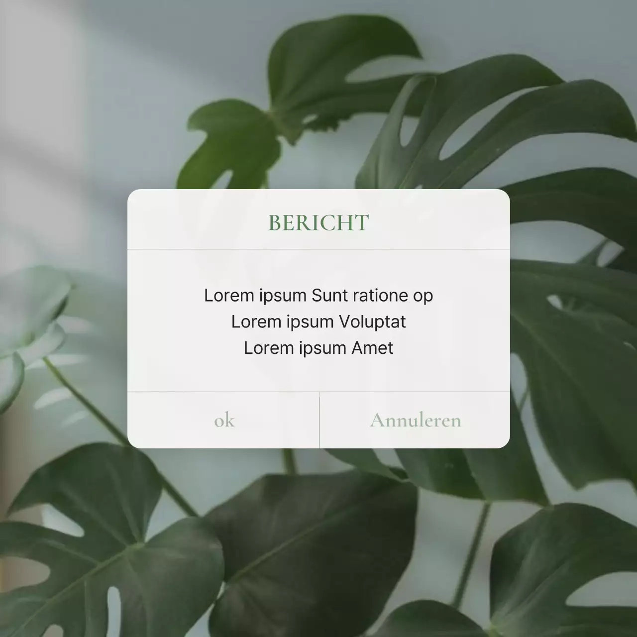 Groene, moderne social-mediamarketingfeedaankondigingen