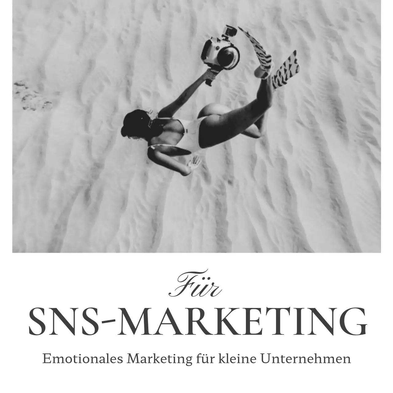 Fördern Sie einen trendigen Social-Media-Marketing-Feed in Beige und Grau