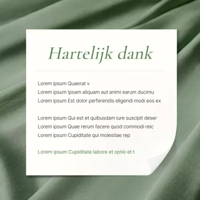 Groene, moderne social-mediamarketingfeedaankondigingen