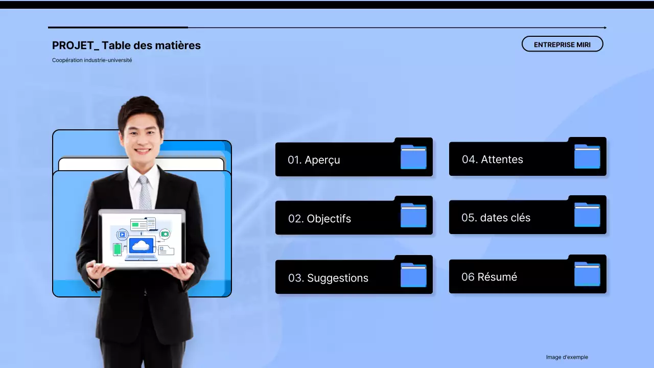 Une simple proposition de partenariat bleu-noir entre l'université et l'industrie