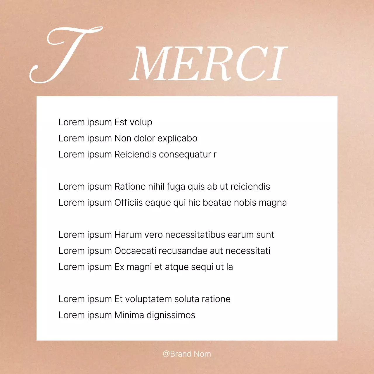 Promouvoir un flux de médias sociaux tendance en rose et ivoire