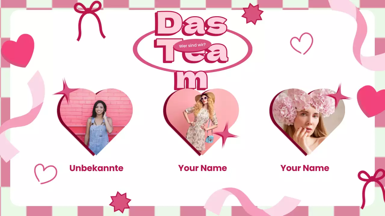 Pink Trendy Coquette Lecture Material