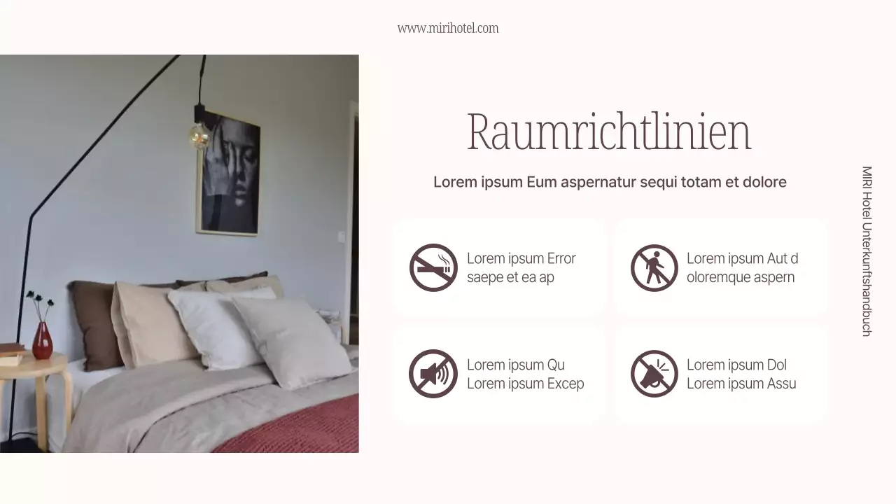 Ein Leitfaden für Luxushotels in Beige und Elfenbein