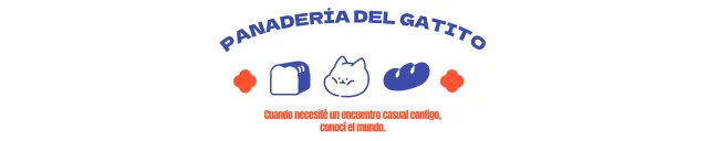 Diseña una simpática bolsa de la compra para panadería con un simpático personaje gatuno