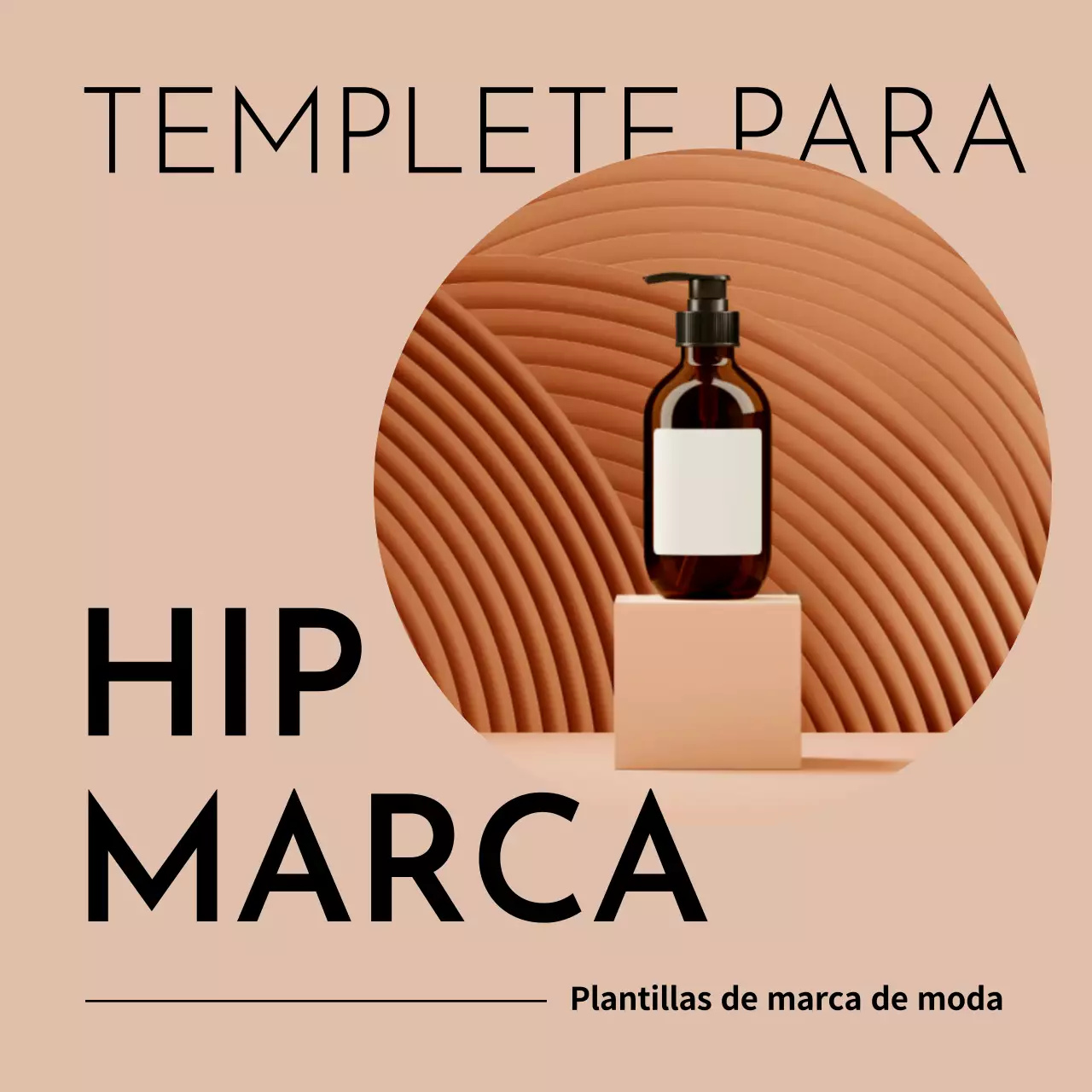 Una marca de cosméticos limpia y beige