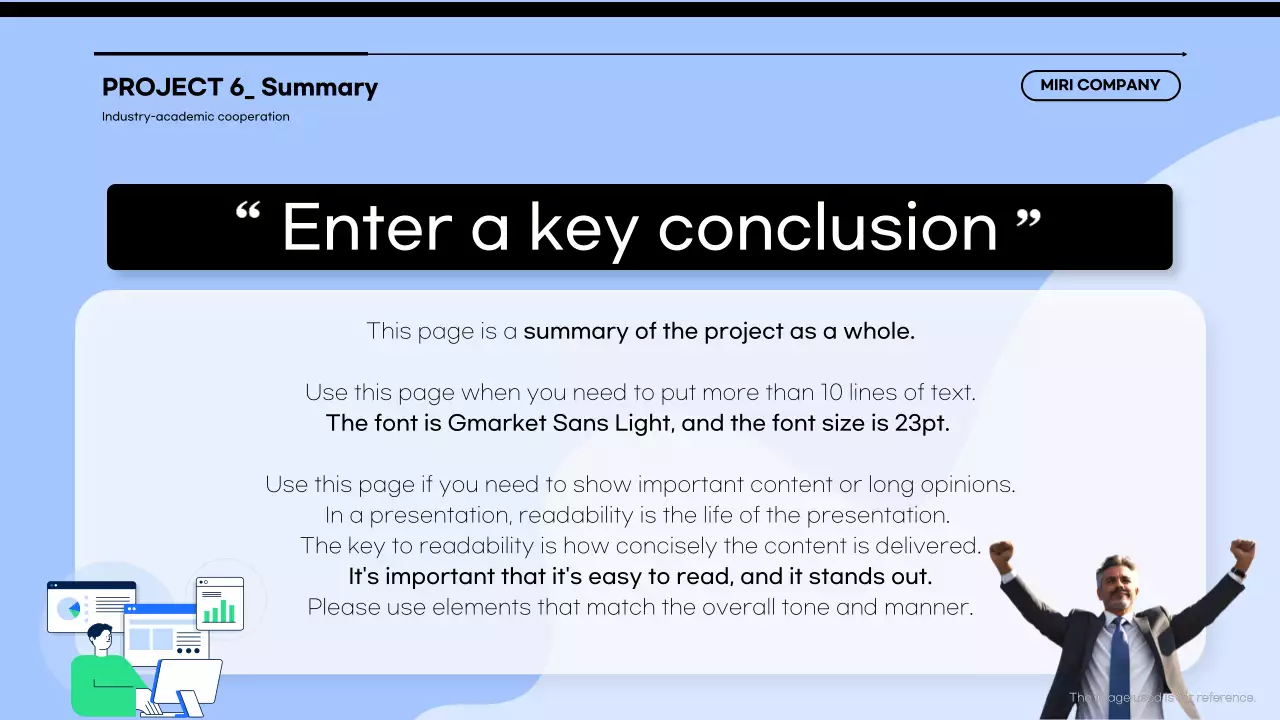 A simple blue-and-black university-industry partnership proposal