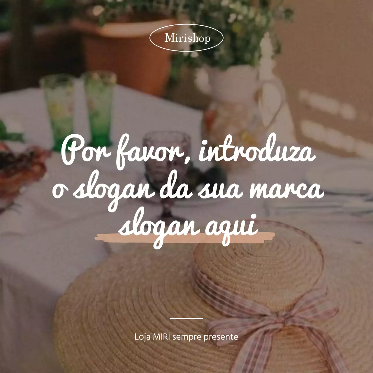 Promover um feed de marketing moderno nas redes sociais em rosa e marfim