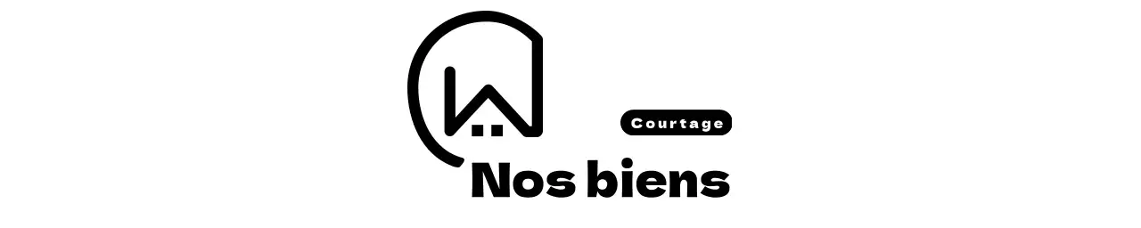 Logo de l'agence immobilière verte et conviviale