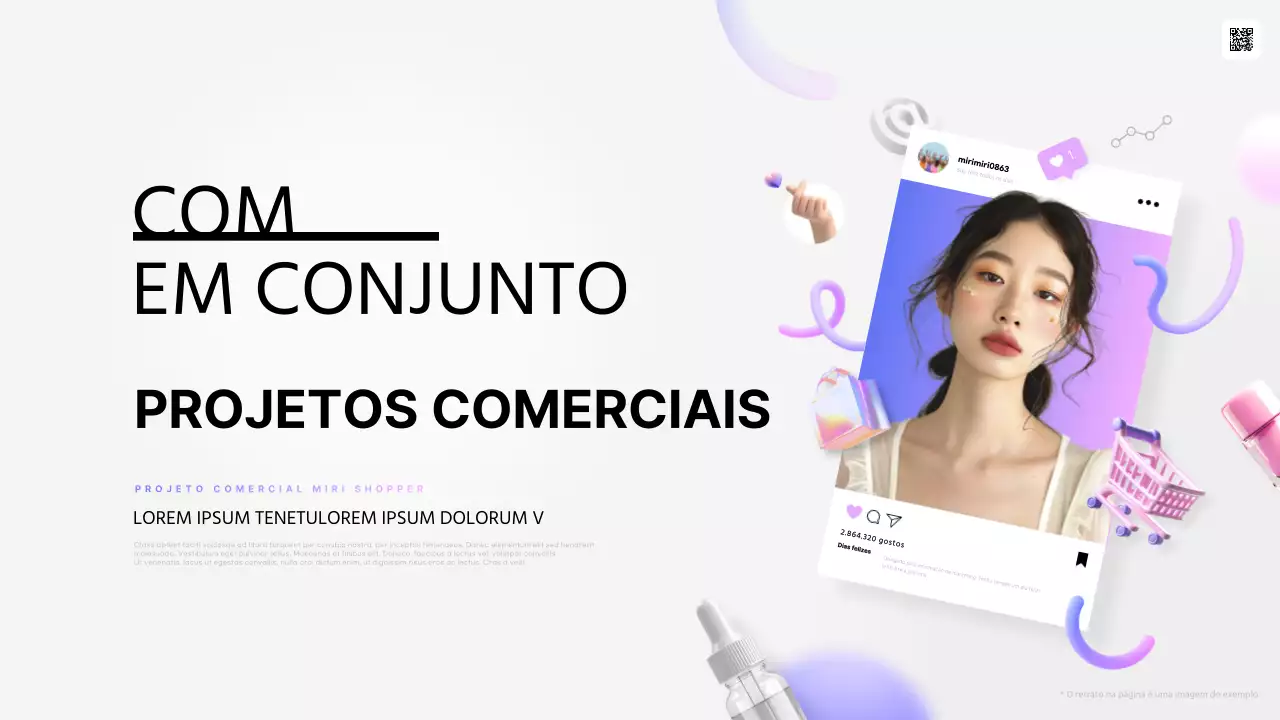 Uma proposta de colaboração entre Pink e Vora para um influenciador da moda