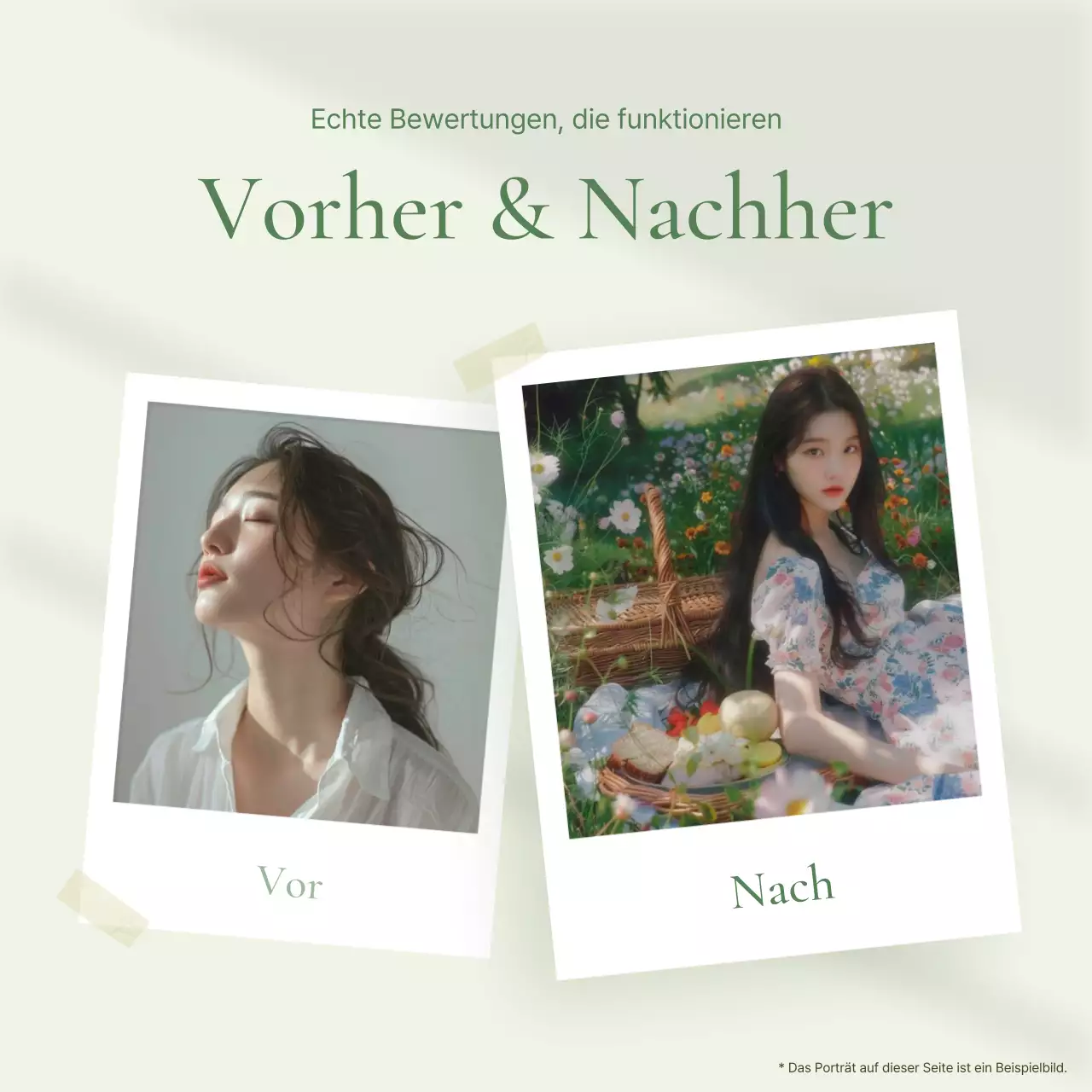 Fördern Sie einen grünen, modernen Social Media Marketing Feed