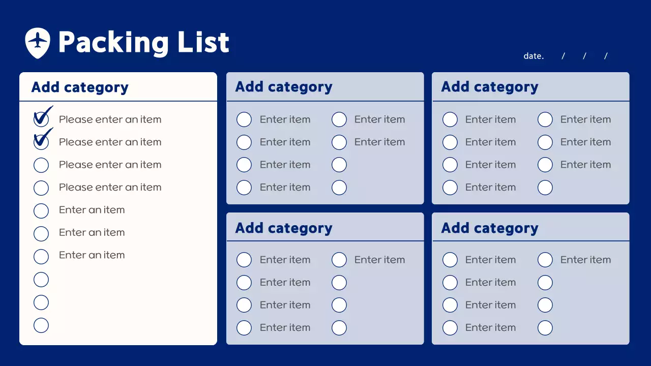 옐로우 모던 여행 일기 프레젠테이션