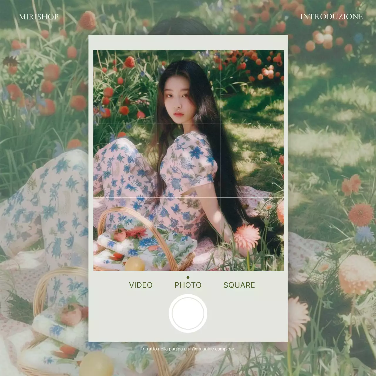 Promuovere un feed di social media marketing moderno e verde